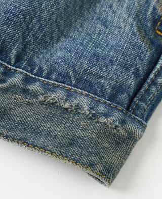 Type 1 Washed Denim Jacket - Repaired Edition