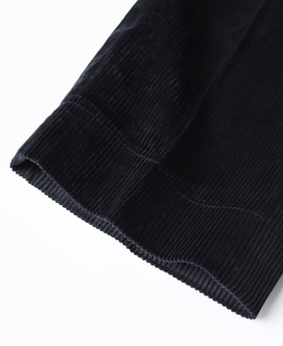 12.5 oz 8 Wale Corduroy Trousers - Black