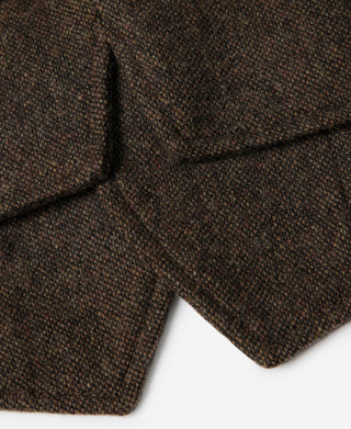 Brown Tweed Hunting Vest