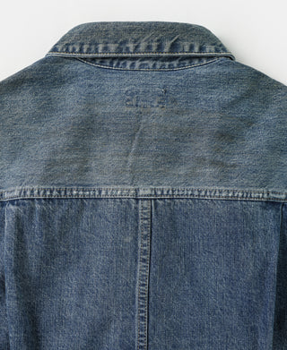 Type 1 Washed Denim Jacket - Repaired Edition