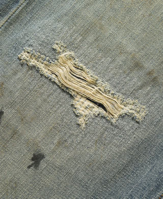 14 oz Repaired Selvedge Denim Flared Jeans