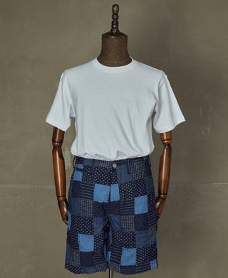 Wabash Patchwork Cotton Shorts