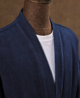 Indigofarbene Sashiko-Kendo-Jacke