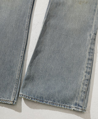 14 oz Repaired Selvedge Denim Flared Jeans