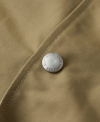 60/40 Water-Repellent Coach Jacket - Khaki