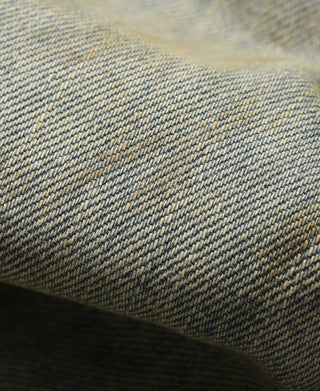 14 oz Repaired Selvedge Denim Flared Jeans