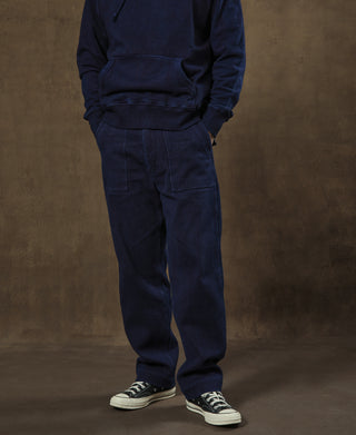 OG-107 Fatigue Pants - Indigo-Dyed Sashiko Version