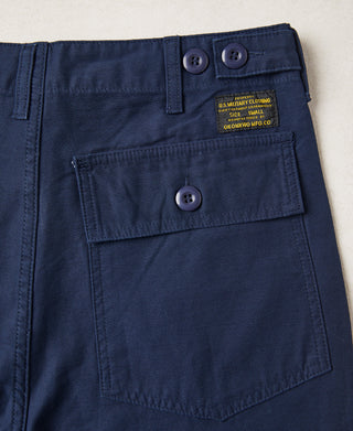 OG-107 Satin Weave Fatigue Pants - Navy