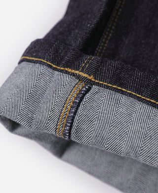 1870s 15 oz Herringbone Selvedge Denim Work Jeans