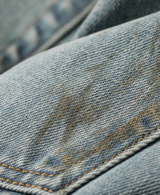 14 oz Repaired Selvedge Denim Flared Jeans