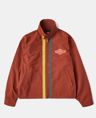 1960s Racer Short Cut Jacket - Red