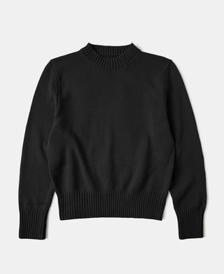 Lot 916 Ivy Mock Neck Sweater - Black