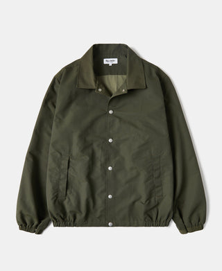 60/40 Water-Repellent Coach Jacket - Olive