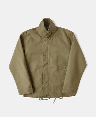 USN N-1 Deck Jacket (Unlined) - Olive