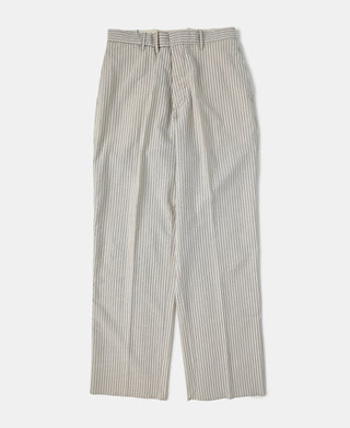 1950s Striped Seersucker Suit Trousers