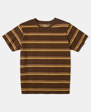 Regular Fit 1950s Crew Neck Striped T-Shirt