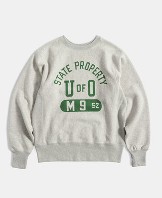 Lot 113 1950s Reserve Sweatshirt - Green/Gray