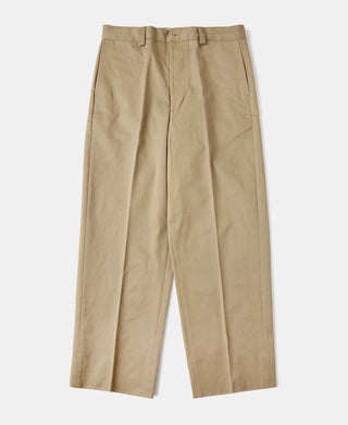 Lot 829 1940s High-Waisted Work Trousers - Khaki