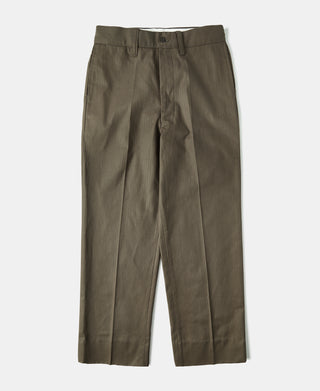 Lot 826 1940s Herringbone Work Trousers - Light Brown