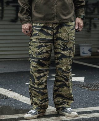 Tiger Stripe Camo Tropical Jungle Fatigue Pants