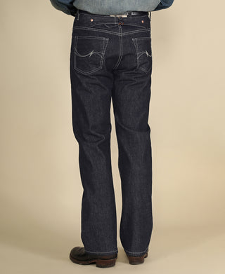 15 oz Indigo Selvedge Straight Leg Denim Jeans