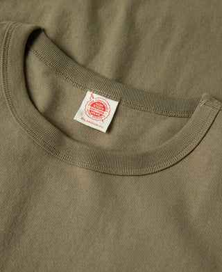 9.8 oz Cotton Classic Pocket T-Shirt - Khaki