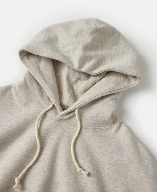 Lot 114 1950s Drop Shoulder Hoodie - Beige Gray