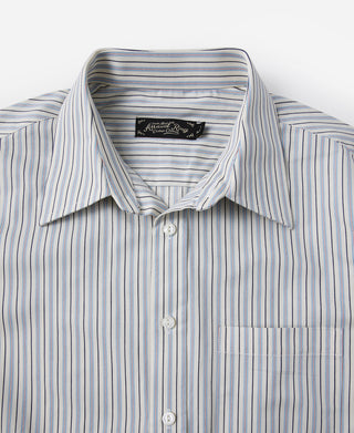 1930s 5 oz Yarn-Dyed Striped Dress Shirt