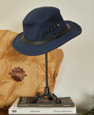 Canvas Packer Hat - Blue