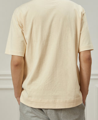 9.8 oz Cotton Classic Pocket T-Shirt - Apricot