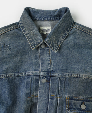 Type 1 Washed Denim Jacket - Repaired Edition