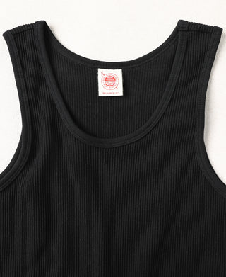 10.5 oz Cotton Tank Top - Black