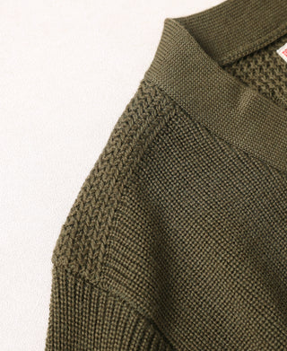 USAAF Type A-1 V-neck Mechanics Sweater - Olive