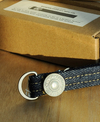 Selvedge Denim Keychain