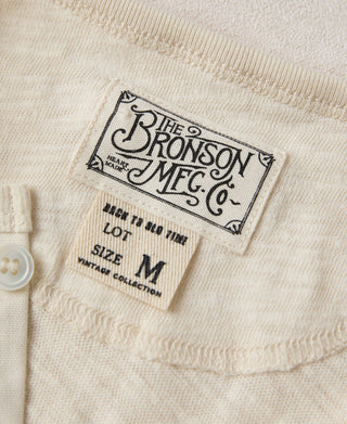 1890s Slub Cotton Henley T-Shirt