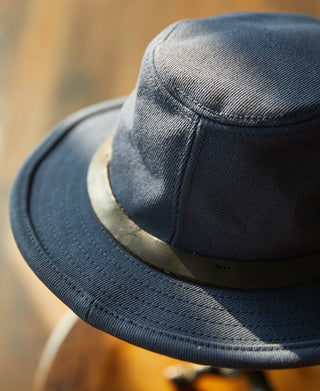 Canvas Packer Hat - Blue