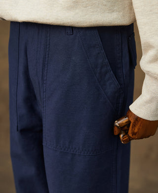 OG-107 Satin Weave Fatigue Pants - Navy