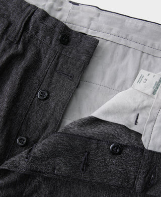 1940s 9.2 oz Salt & Pepper Selvedge Work Trousers