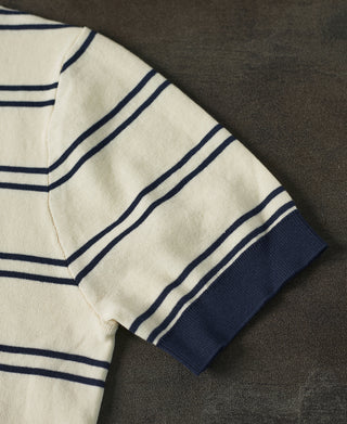 Crew Neck Stripe Breton Shirt