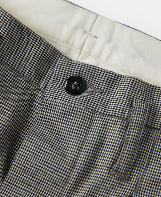 Lot 839 Houndstooth Double-Pleat Trousers