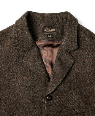 Brown Tweed Hunting Vest