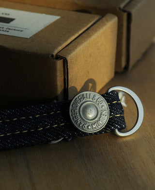 Selvedge Denim Keychain