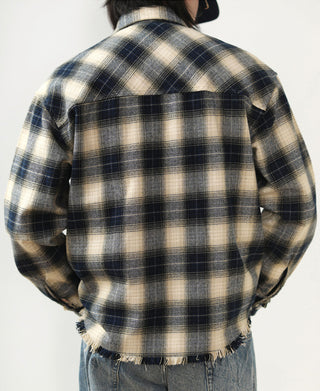 Brushed Twill Plaid Shirt