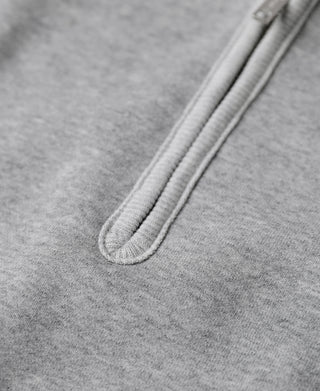 Racing Half-Zip Heavyweight Fleece Sweatshirt - Gray