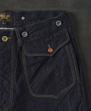 1879 Model Charles A. Jones Denim Railroad Work Trousers