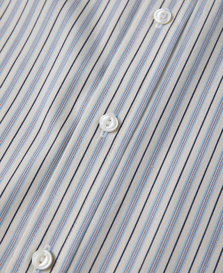 1930s 5 oz Yarn-Dyed Striped Dress Shirt