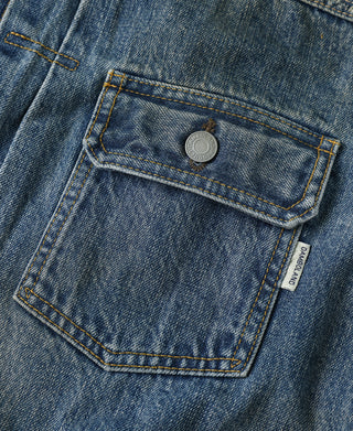 Type 1 Washed Denim Jacket - Repaired Edition