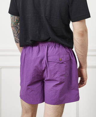 5-Inch Nylon Swim Shorts - Purple