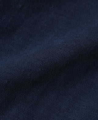 Heavyweight US Cotton Gusset Tubular T-Shirt - Indigo