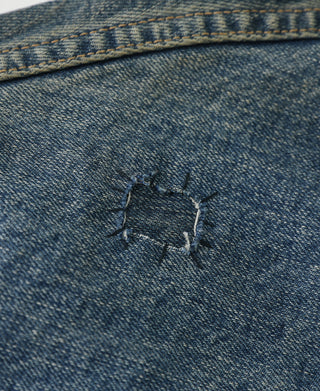 Type 1 Washed Denim Jacket - Repaired Edition